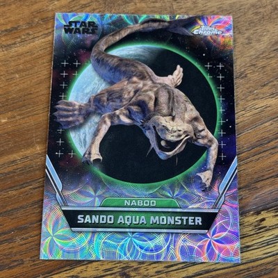 Sando Aqua Monster 2024 Topps Star Wars Hyperspace NEBULAE Refractor Card #67