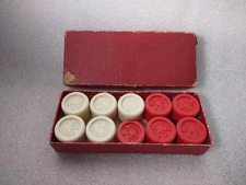 VTG WM. F. Drueke & Sons Checkers  No. 73 - Original Box