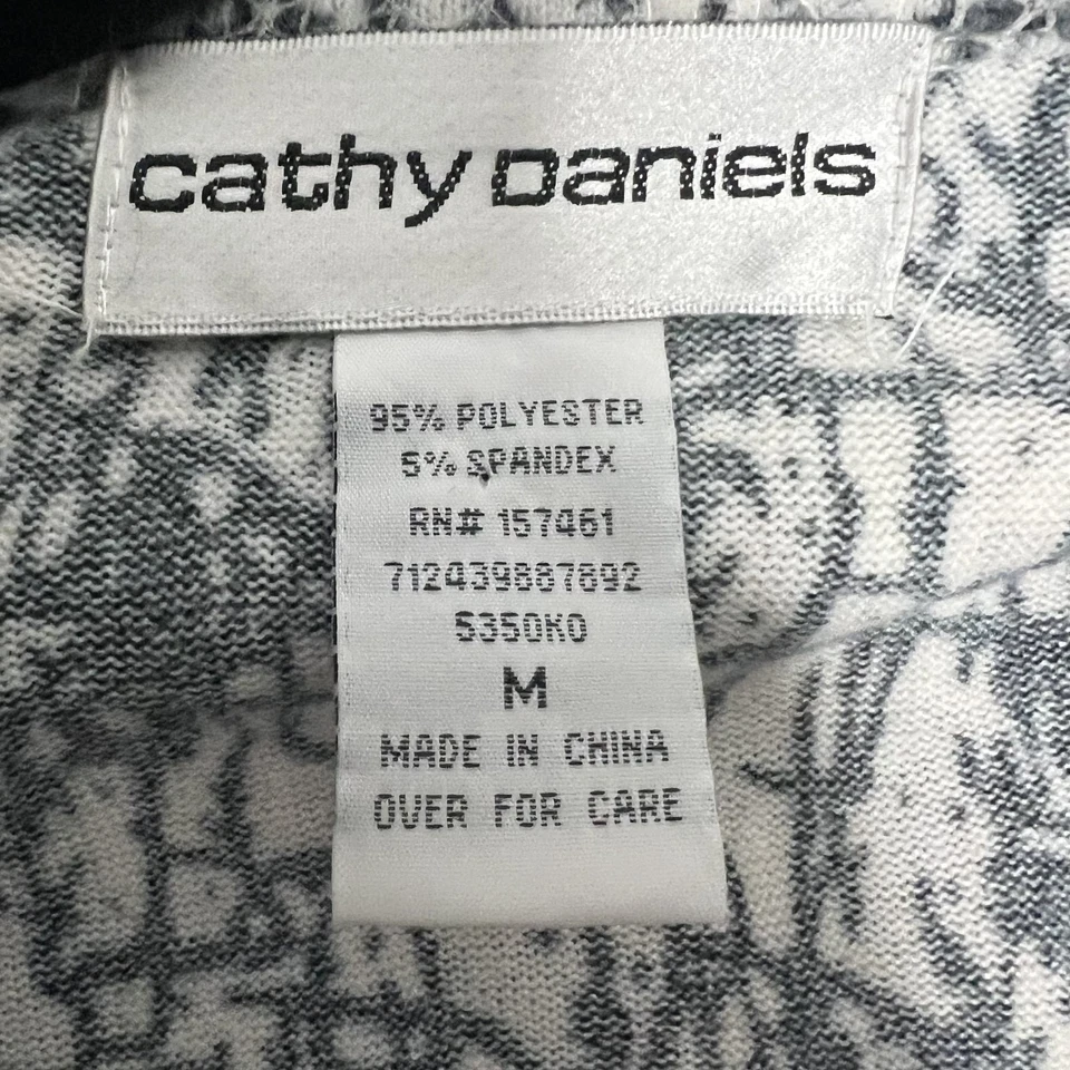 Chaqueta Cathy Daniels Superpuesta de Encaje Manga Larga Cremallera Completa Talla M Mujer Caprichosa Gótica Foto 4 de 4