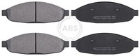 A.B.S. Bremsbelagsatz Scheibenbremse 38997 FüR Pacifica Chrysler Awd