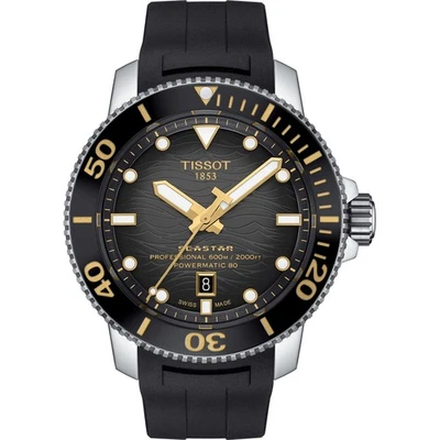 Tissot Seastar 2000 Schwarz Herren Armbanduhr T1206071744101 - Bild 1 von 4