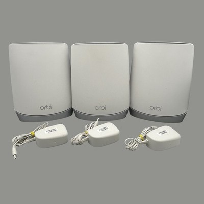 Netgear Orbi RBR750 AX4200 WiFi 6 Mesh System + 2 RBS750