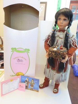 24.5'' Paradise Galleries Doll Deer Shadow Little Cheyenne Helpers by Linda Mason