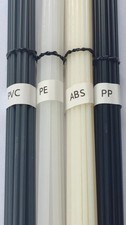 40 PCS 9.8 Inch Plastic Welding Rods ABS/PP/PVC/PE Hot Air Welder Gun Strips