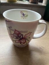 Dunoon Beme Tasse Blumen Porzellan Kaffeebecher Scottland