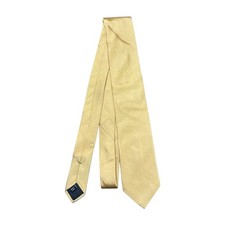 Paul Fredrick 100 Silk Necktie   Extra Long Gold/Yellow Classic 65" x 3"