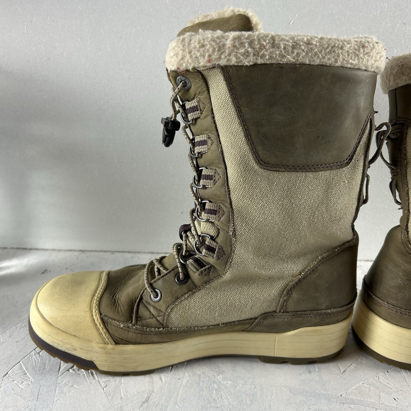 Stivali KEEN Snow Rover donna 9 Keen Dry pelle impermeabile tela scarpe invernali