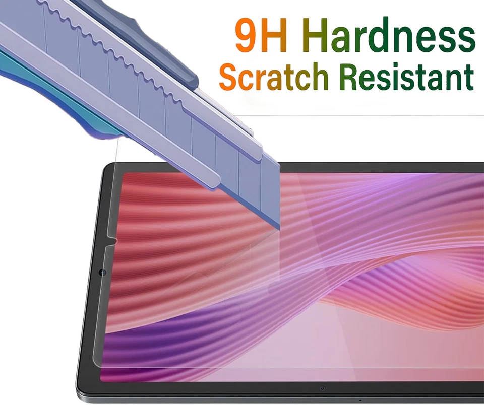 For Lenovo Tab One 8.7 Inch 9H Tempered Glass Screen Protector 2 Pack - Image 2 of 4