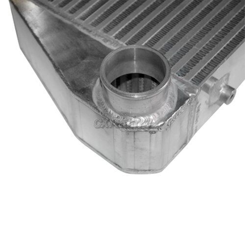 Intercooler de aluminio CXRacing universal turbo montaje en V 21,5x10x3,25 para FD3S RX7 - Imagen 3 de 3