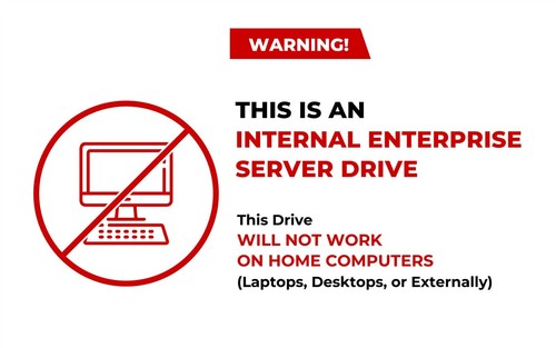 8TB SAS Generic 3.5in - Mixed Brand Hard Drives For Servers Only | Not for PC - Picture 2 of 3