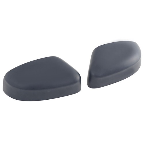 Pair Rear View Mirror Cover Cap Matte Black For Ford Focus 2012 2013 2014 Set - Picture 5 of 8