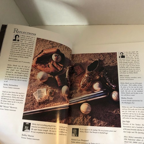 MICKEY MANTLE -- 1995 PICTORIAL TRIBUTE MAGAZINE - Picture 5 of 5