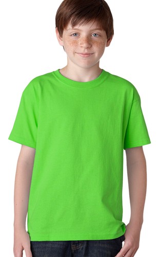 Gildan G500B Youth Short Sleeve T Shirt Crew Neck Plain Solid Stylish T-Shirt - Picture 32 of 50