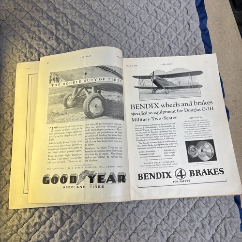 Aviation Magazine. 1928. USS Saratoga. Stress Analysis. Supermarine Napier S-5 - Picture 4 of 17