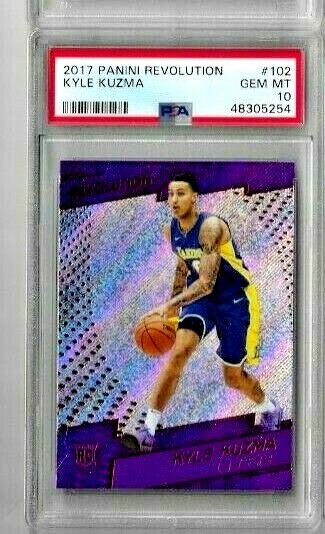 2017 Panini Revolution Kyle Kuzma PSA 10   RC