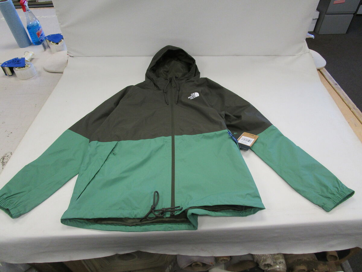 THE NORTH FACE MENS XXL ANTORA RAIN HOODIE GREEN NF0A7QF3RV3 THE NORTH FACE MENS XXL ANTORA RAIN HOODIE GREEN NF0A7QF3RV3