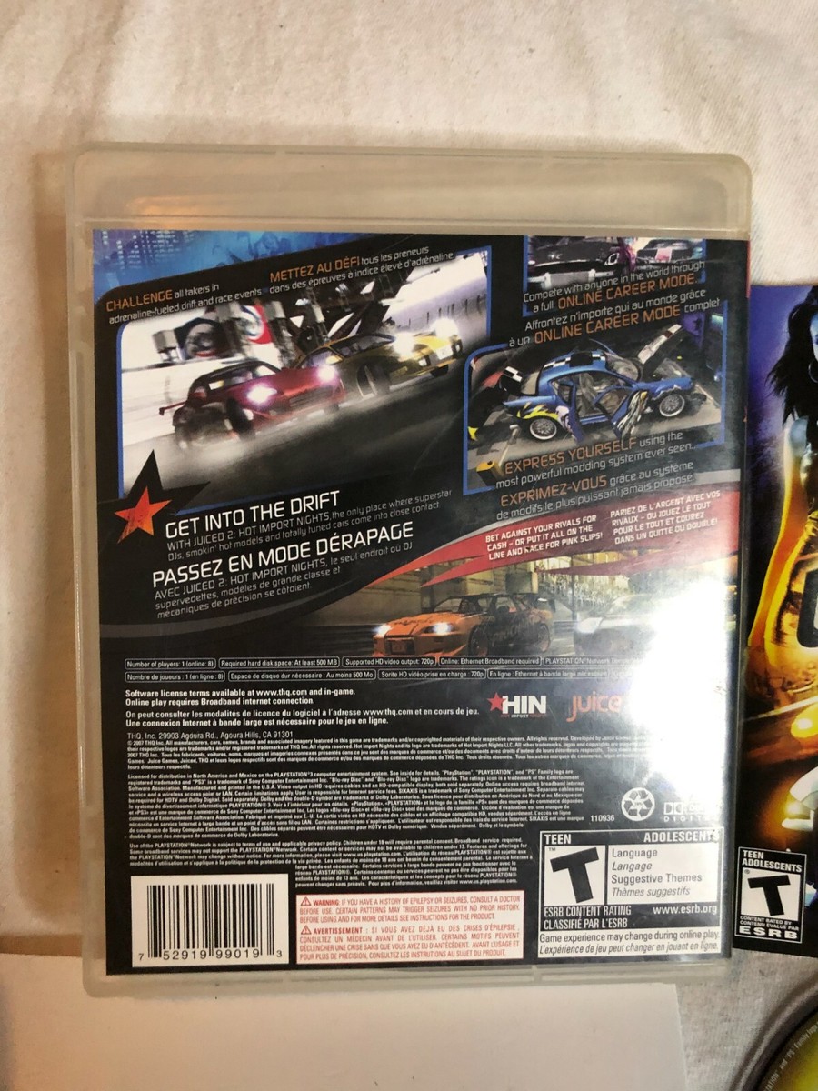 PlayStation3 - 未開封　PS3ドリフトナイツ：Juiced2 THQ Collection Amazon.co.jp: THQ Collection ドリフトナイツ:Juiced2 - PS3