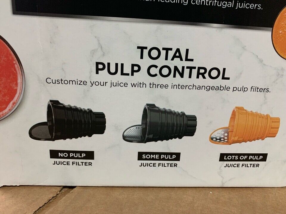 Ninj Cold Press Powerful Slow Juicer w/Total Pulp Control Ninj Cold Press Powerful Slow Juicer w/Total Pulp Control