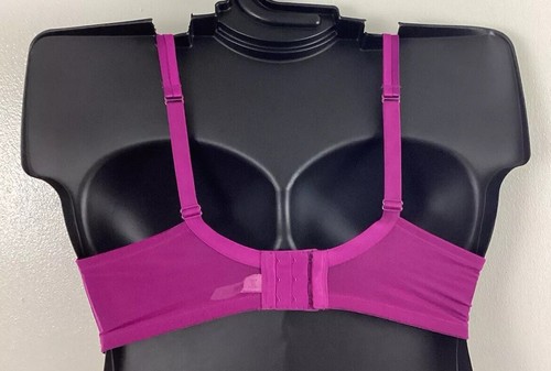 Balconcino pizzo 36D leggermente foderato nylon più reggiseno viola cacique lane briant - Foto 6 di 12