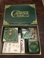 Pressman The CHARADE GAME 1985 Vintage Complete