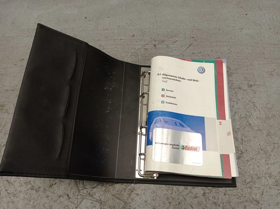 Manual De Instrucciones Carpeta Para VW GOLF V (1K1) 1.4 16V - Imagen 4 de 4