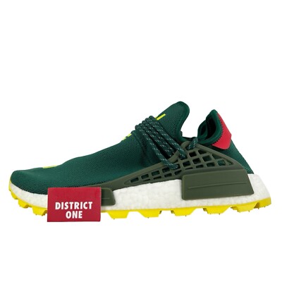 Pharrell Adidas NMD Human Race Trail BBC Exclusive Green Size  EE6297