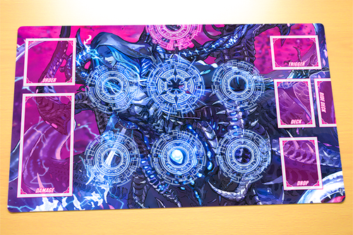 No.3608 Cardfight Vanguard TCG maßgeschneiderte Spielmatte Fated One von Tabu Zorga Nadir - Bild 4 von 4