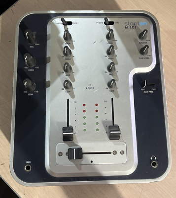 美品 STANTON スタントン DJミキサー M.201 STANTON スタントン DJ ミキサー M.201 - メルカリ