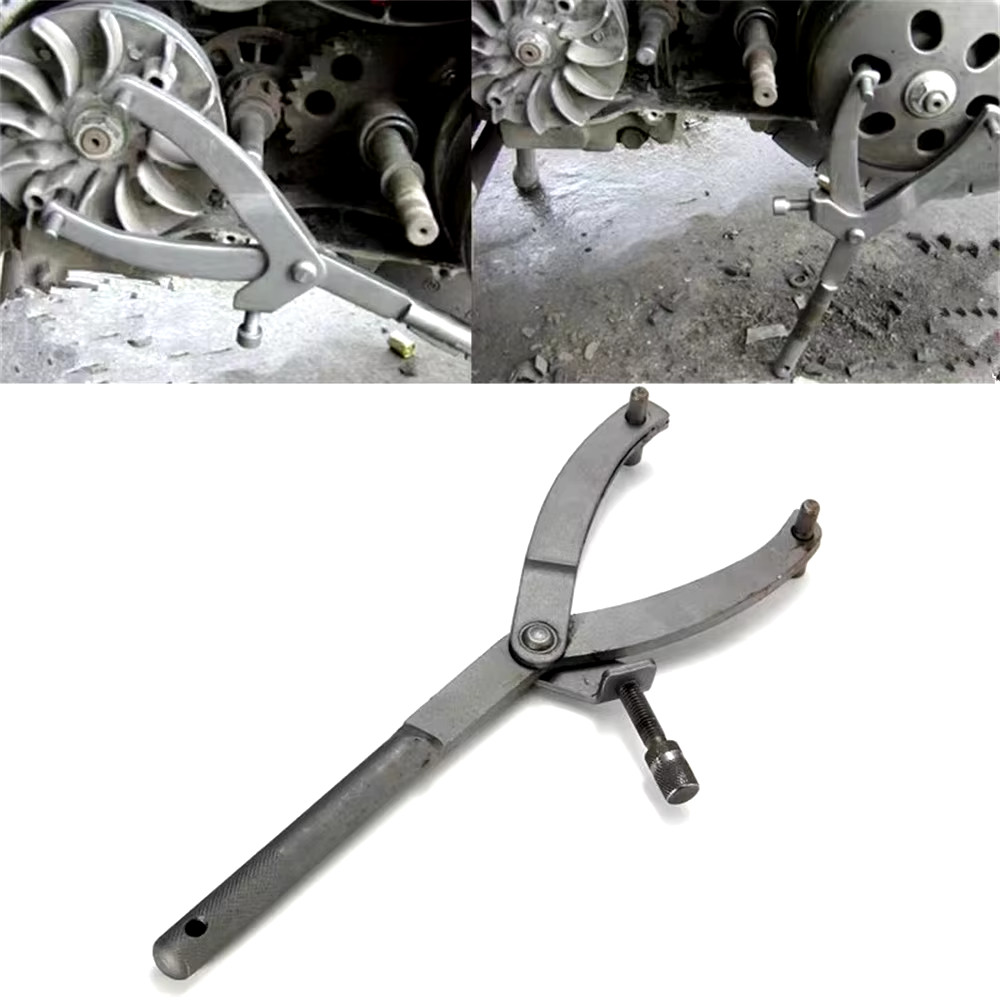 Chiave Universale a Volano Y per Smontaggio Frizione Moto e Scooter, Fissaggio - Miniatura 8