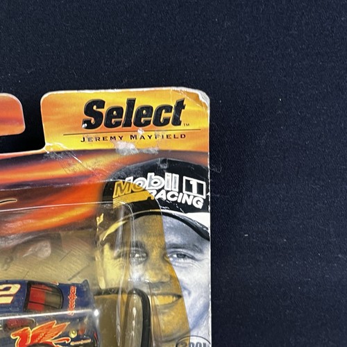 2001 HOT WHEELS RACING SELECT #12 JEREMY MAYFIELD FORD TAURUS MOBIL DIECAST 1:64 - Picture 5 of 11
