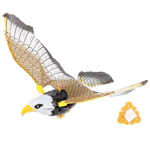 Fun Bird Interactive Cat Toy Electric Hanging Flying Bird Kittie Stick Catch Toy - Picture 16 of 17