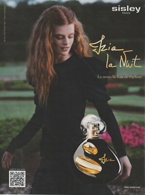 Paper advertising - advertising paper - Izia La Nuit de Sisley