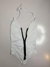 Fredericks of Hollywood Womens White Romper One Size