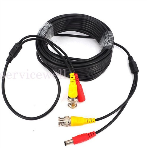 5M-15M BNC DC Power Lead CCTV Security Camera DVR Video Record Extension Cable - Picture 4 of 19