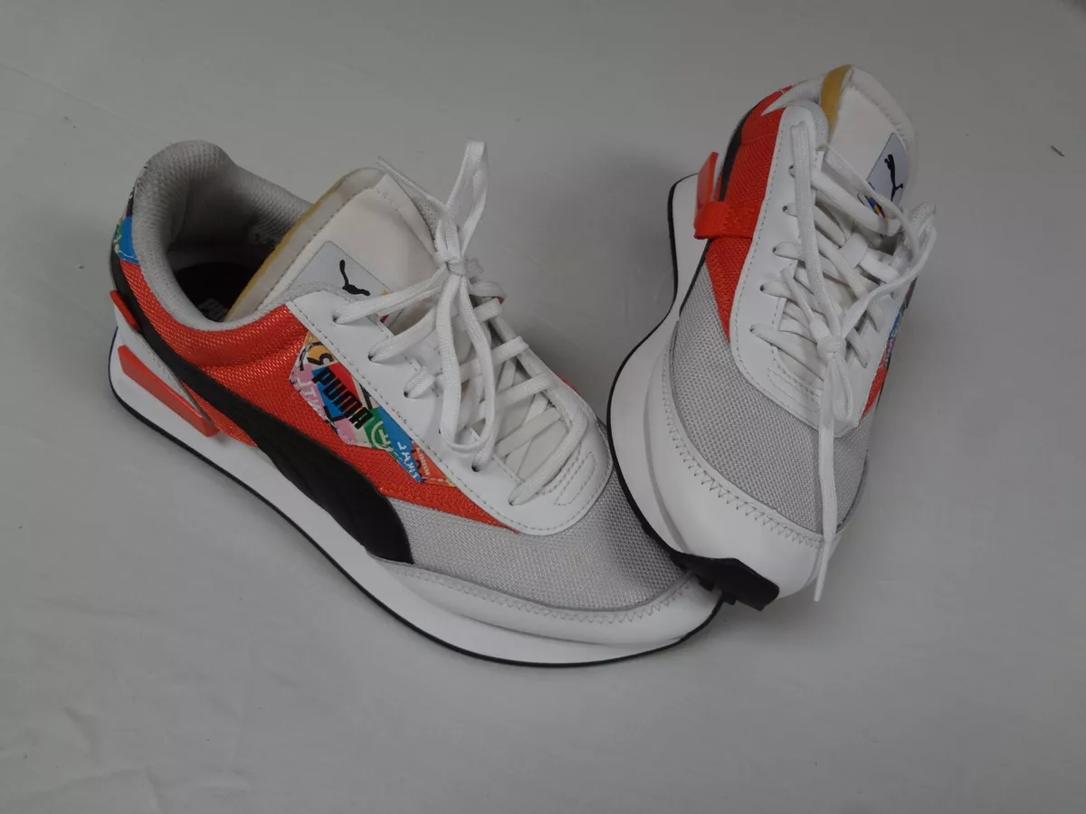 Puma rider top game on sneakers