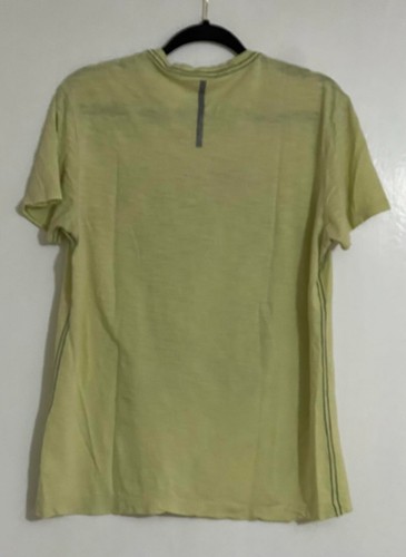 Calvin Klein T-Shirt Short Men's M Racing Stripes Skyscrapers Yellow CLASSIC Fit - 第 6/6 張圖片