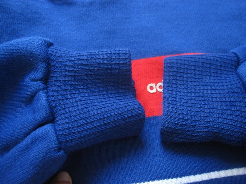 Sweat Adidas Ventex Vintage Trefoil Acrylique courtelle 80'S France - 174 / M - Picture 6 of 6