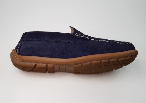 NEXT N82 SIZE 4UK EUR37 BOYS GIRLS WOMENS NAVY LOAFERS MOCCASINS DRIVING SHOES - Picture 9 of 21