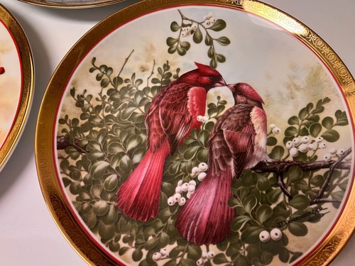 3 Collectible Plates Signed by J F LANDENBERGER AND NUMBERED - Bild 3 von 7