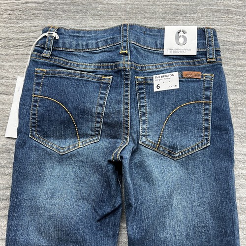 Joe's Jeans Size 6 Youth The Brixton Straight + Narrow Blue Denim NWT - Picture 12 of 12