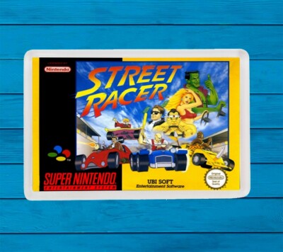 Street Racer Super Nintendo Kühlschrank Magnet Iman