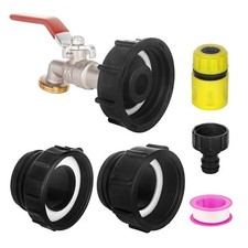 IBC Tote Adapter 275-330 Gallon IBC Tote Water Tank Fittings IBC Tote Garden ...