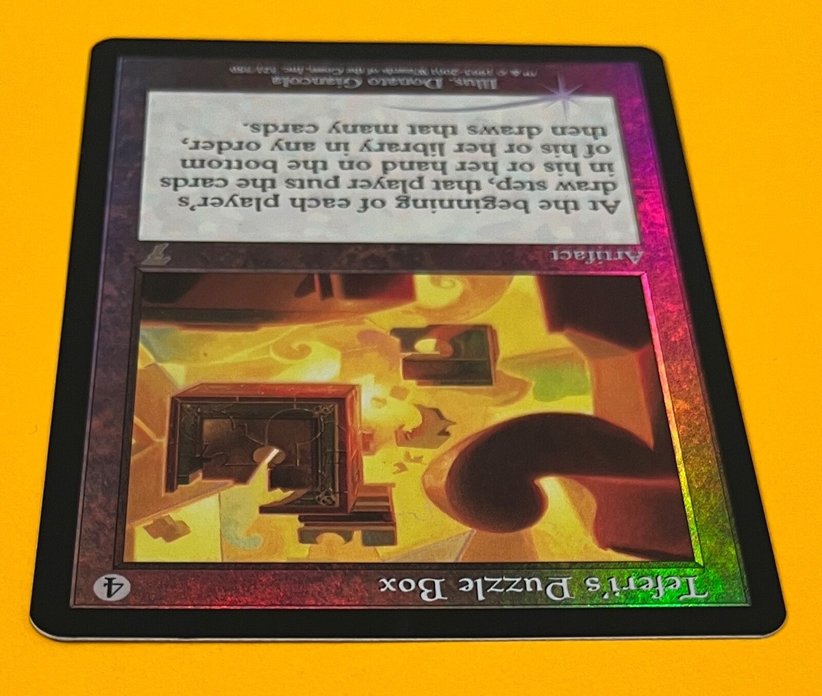 MTG foil テフェリーの細工箱　英語版　7版 MTG TEFERI'S PUZZLE BOX (FOIL) 7th Edition (OldManMTG 004