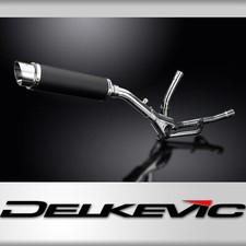 Suzuki DL650 V-Strom 2004-2011 Echappement KIT-Silencieux 350mm Rond Carbone