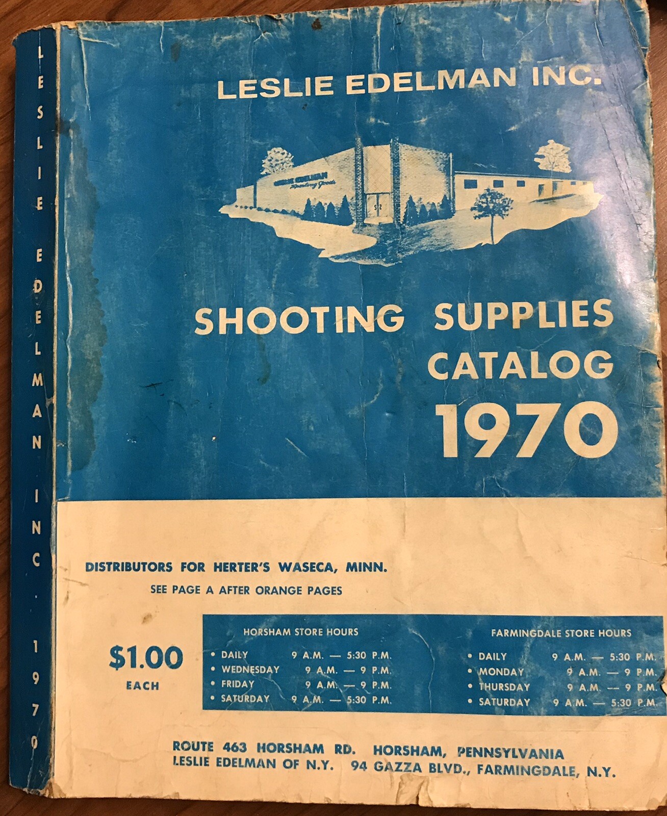 VINTAGE 1970 EDELMAN SHOOTING SUPPLIES CATALOG HUNTING COMPOUND BOW