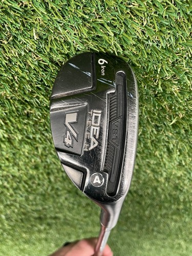 Adams IDEA TECH V4 6 Hybrid Iron BASSARA 55g LITE FLEX GRAPHITE RH *NEEDS GRIP - Picture 2 of 12