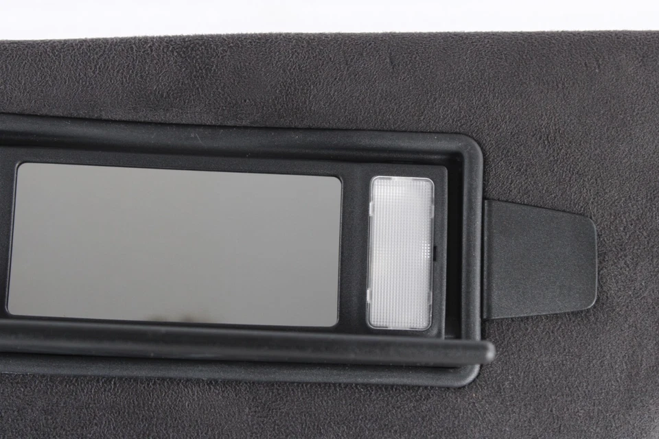 💎 2009-2015 Jaguar XF пассажирский солнцезащитный козырек зеркало правый солнцезащитный козырек черный замшевый OEM - Изображение 4 из 4