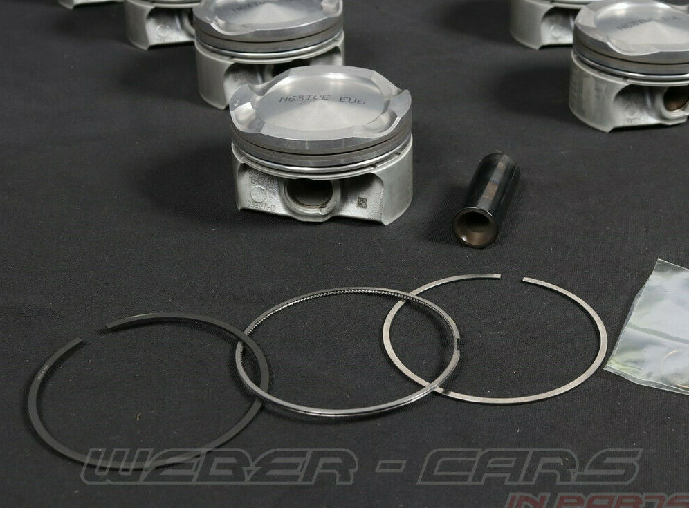 New OEM BMW N63 EU6 Piston Rings Bolts X5 F15 F16 50iX 7er F01 LCI 750i