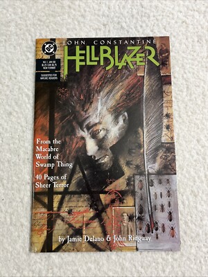 Hellblazer #1 DC Comics 1988 1st Constantine Solo 1st App Papa Midnight