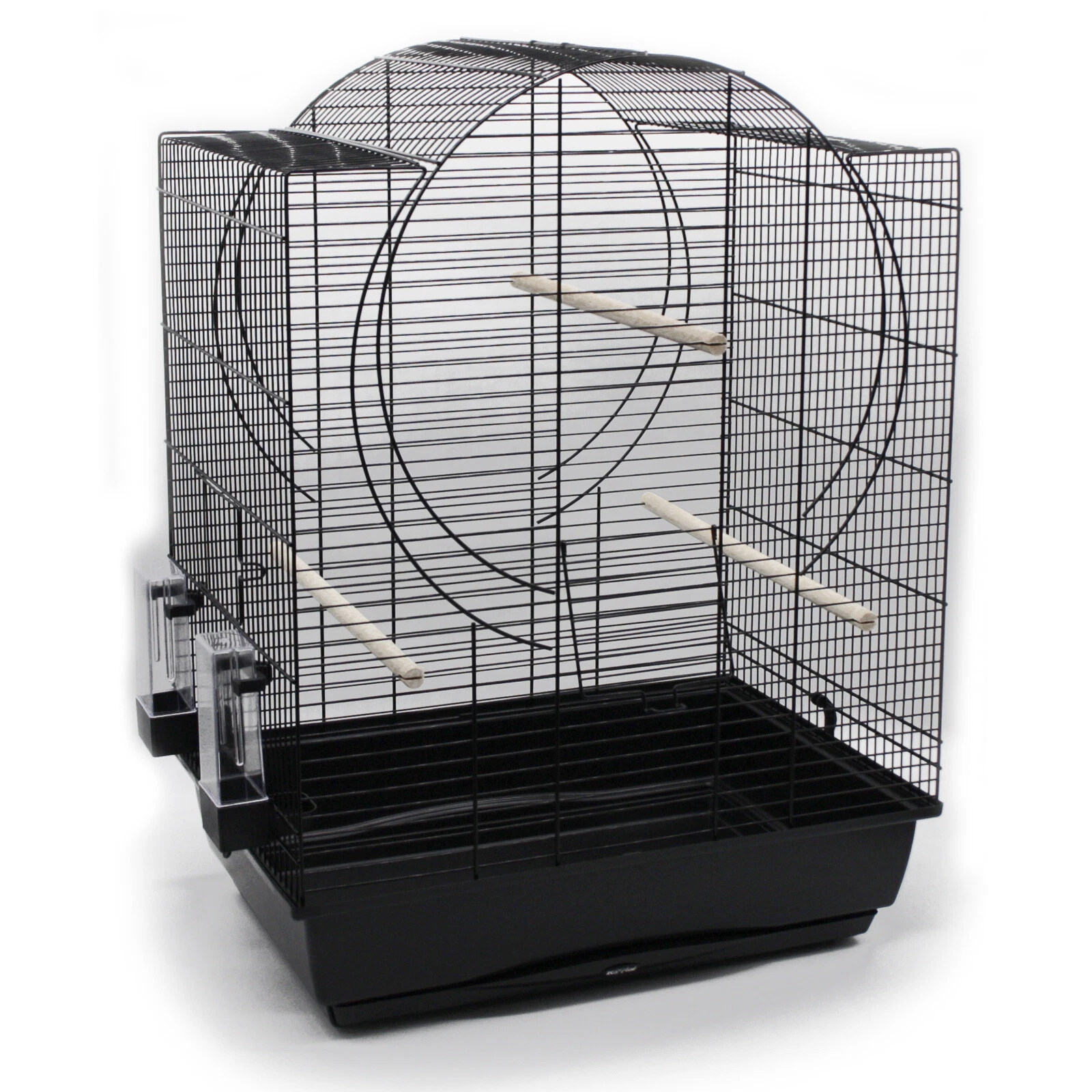 Emma Bird Cage 72x54x38cm Black Wellensitiche Canary Islands Bird House in